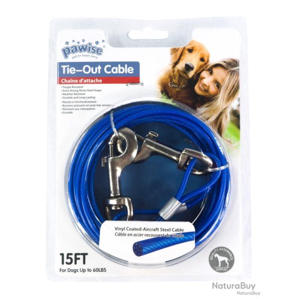 Pawise Tie Out Cable - Ref PAWI11511 - EAN 8886467515118 - Livraison rapide
