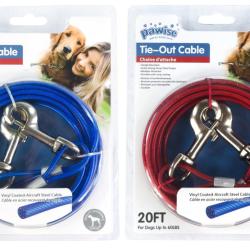 Pawise Tie Out Cable - Ref PAWI11512 - EAN 8886467515125 - Livraison rapide