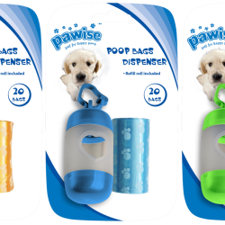 Pawise Poop Bag Dispenser - Ref PAWI11592 - EAN 8886467515927 - Livraison rapide