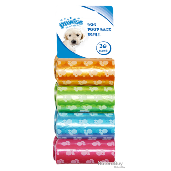 Pawise Refill Poop Bag - Ref PAWI11598 - EAN 8886467515989 - Livraison rapide