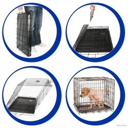 Pawise Wire Dog Crate - Ref PAWI12535 - EAN 8886467525353 - Livraison rapide