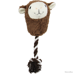 Pawise Alpaca Doll With Rope - Ref PAWI15013 - EAN 8886467550133 - Livraison rapide