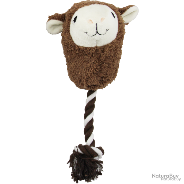 Pawise Alpaca Doll With Rope - Ref PAWI15013 - EAN 8886467550133 - Livraison rapide