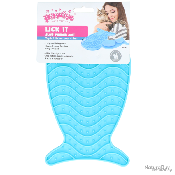 Pawise Lick It - Slow Feeder mat - Ref PAWI28031 - EAN 8886467580314 - Livraison rapide