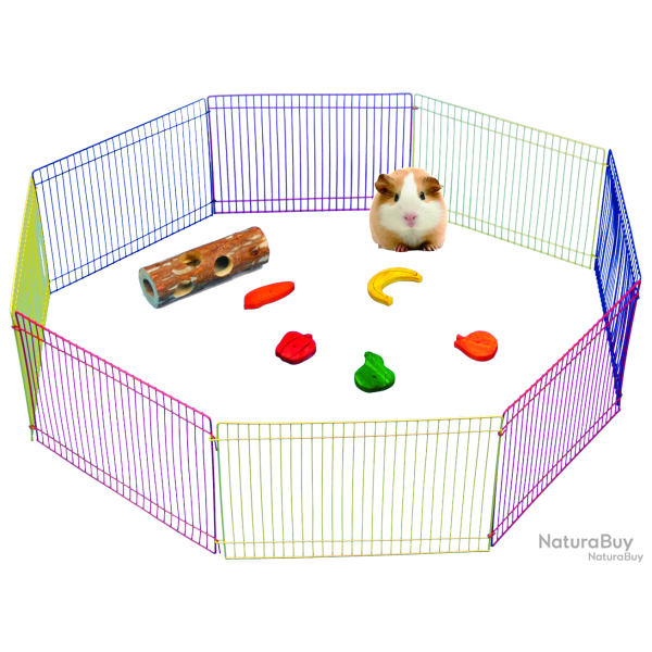 Pawise Small Animal Play Pen - Ref PAWI39074 - EAN 8886467590740 - Livraison rapide