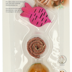 Pawise Wooden Loofah Pretty Toys - Ref PAWI39122 - EAN 8886467591228 - Livraison rapide