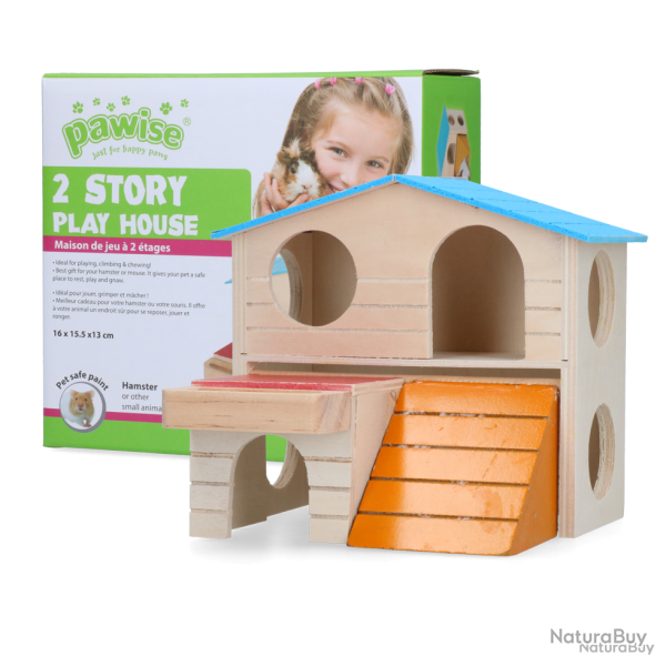 Pawise 2 Story Play House - Ref PAWI39162 - EAN 8886467591624 - Livraison rapide