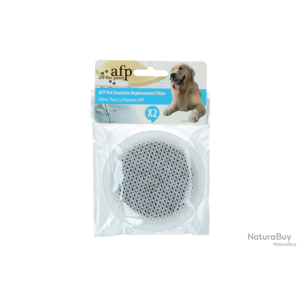 AFP Lifestyle 4 Pets - Pet Fountain Replacement Filter (2-Pack) - Ref AFPH05718 - EAN 0847922057183