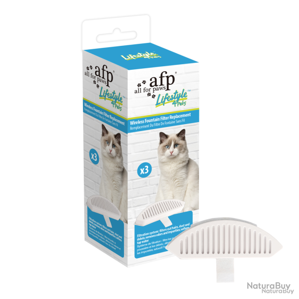 AFP Lifestyle 4 Pets Wireless Fountain Filter Replacement - Ref AFPH05755A - EAN 0847922057558 - Liv
