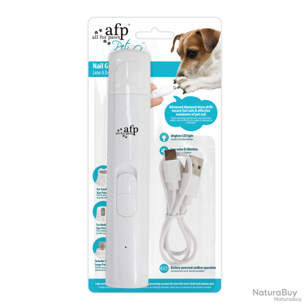 AFP Pet Salon Nail Grinder - Ref AFPH07716 - EAN 0847922077167 - Livraison rapide