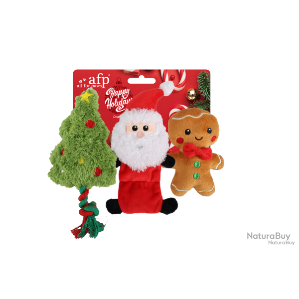 AFP Happy Holidays HoHoHo 3 Pack - Ref AFPH08924 - EAN 0847922089245 - Livraison rapide