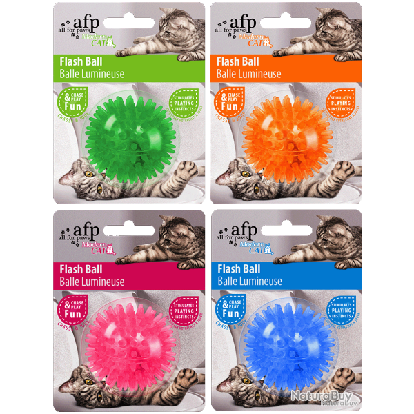 AFP Modern Cat - Flash Ball - Ref AFPK02087 - EAN 0847922020873 - Livraison rapide
