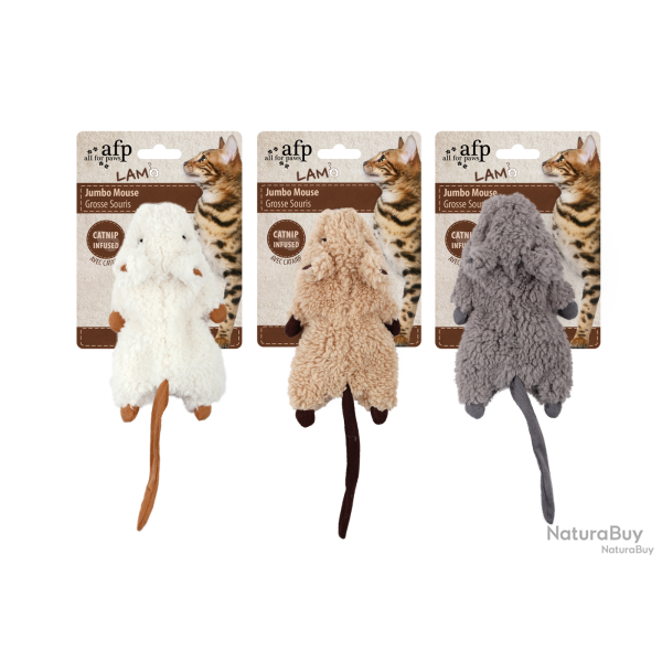 AFP Lambswool - Jumbo Mouse - Ref AFPK02118 - EAN 0847922021184 - Livraison rapide