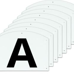 Dressage markers 30 x 20 cm - Ref DRES00202 - EAN 8716759576155 - Vplast