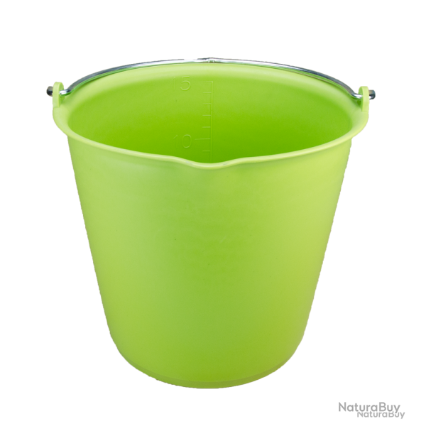 Bucket 15 l with pouring spout - Ref EMME00019L - EAN 8716759533653 - Vplast