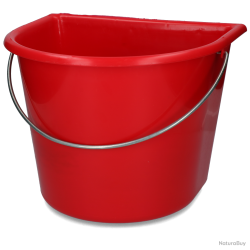 Bucket with flat side 15 l - Ref EMME000212G - EAN 8716759576360 - Vplast