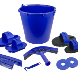 Grooming set 10 pieces in bucket - Ref POET0005 - EAN 8716759567740 - Vplast