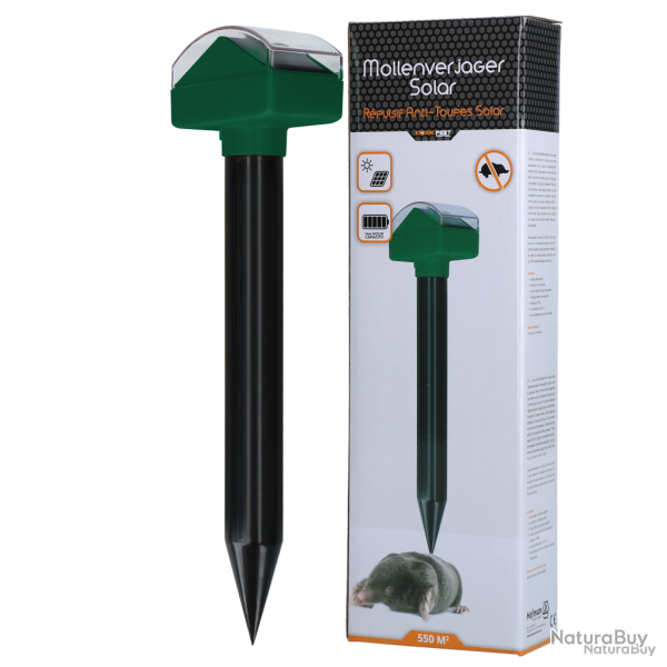 Knock Pest Mole Repeller Solar - Ref KNOC00083 - EAN 8716759651364 - Livraison rapide