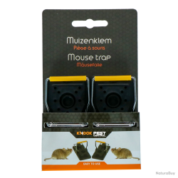 Knock Pest Mouse Trap - Ref KNOC00141 - EAN 8716759559264 - Livraison rapide