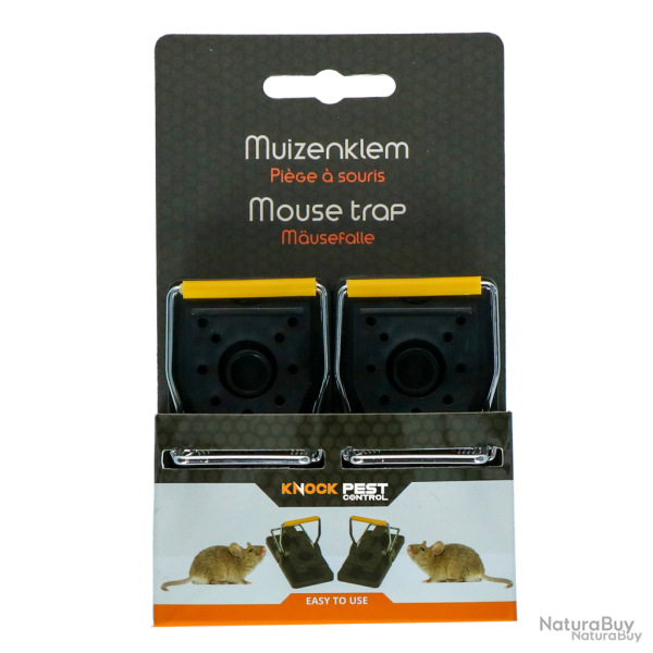 Knock Pest Mouse Trap - Ref KNOC00141 - EAN 8716759559264 - Livraison rapide