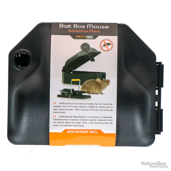 Knock Pest Baitbox Mouse - Ref KNOC00143 - EAN 8716759563445 - Livraison rapide