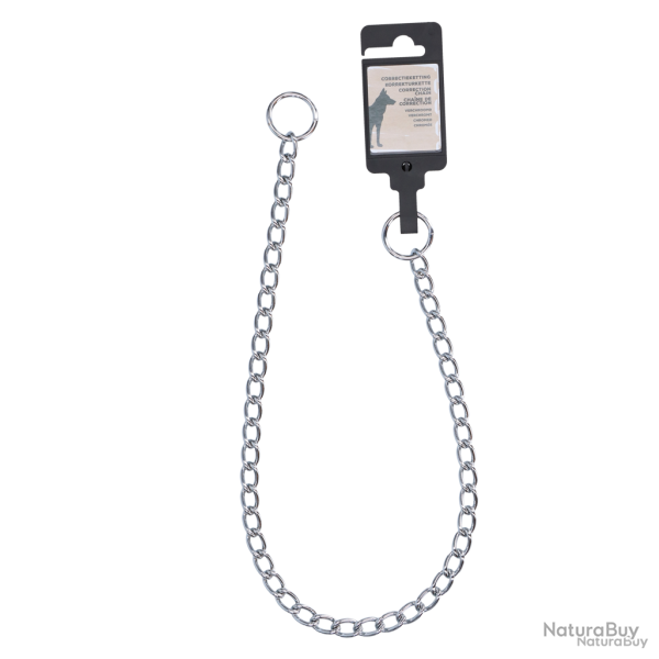 Correction Chain Chromed - Ref KETT0055G - EAN 8716759627895 - Hofman Animal Care