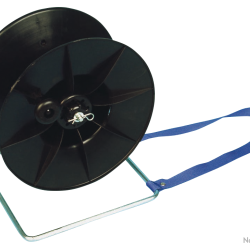 Reel for tape and wire with carrying strap - Ref HASP044270 - EAN 4029339104148 - ZoneGuard