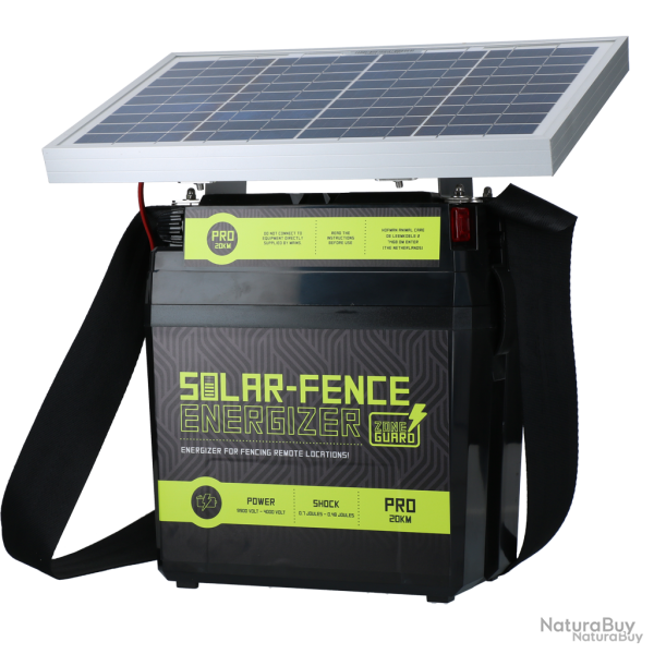 ZoneGuard Solar-Fence Energizer Pro - Ref ZONE00085 - EAN 8716759645776 - Livraison rapide