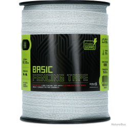 ZoneGuard 20 mm Basic fencing tape white 200 m (9 wires) - Ref ZONE0109 - EAN 8716759571693 - Livrai