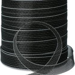 ZoneGuard Basic fencing tape 40 mm black 200 m - Ref ZONE0225 - EAN 8716759569997 - Livraison rapide