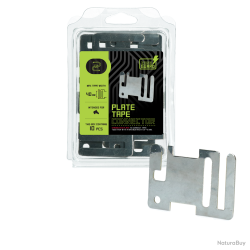 ZoneGuard Tape connector start end plate stainless steel - Ref ZONE0252 - EAN 8716759580909 - Livrai