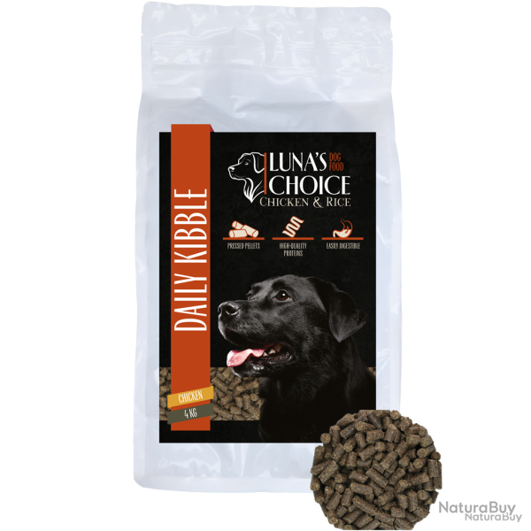 Luna's Choice Adult Chicken/Rice - Ref LUNA032 - EAN 8716759662070 - Livraison rapide