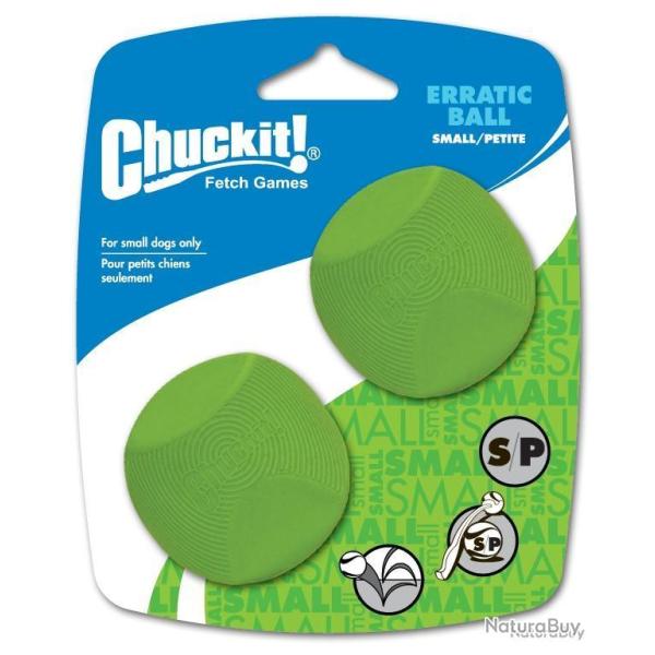 Chuckit! Erratic Ball - Ref CHUC20110 - EAN 0660048201106 - Livraison rapide