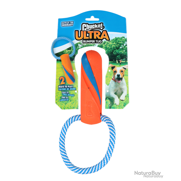 Chuckit! Ultra bumper tug - Ref CHUC32191 - EAN 0029695321917 - Livraison rapide