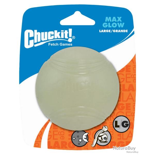 Chuckit! Max Glow - Ref CHUC32314 - EAN 0029695323140 - Livraison rapide