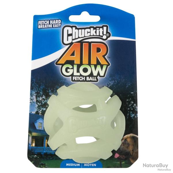 Chuckit! Air Glow Fetch Ball - Ref CHUC36189 - EAN 0029695361890 - Livraison rapide