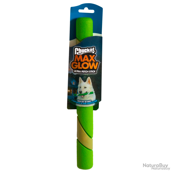 Chuckit! Max Glow Ultra Fetch Stick - Ref CHUC43143 - EAN 0029695431432 - Livraison rapide
