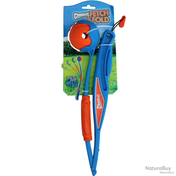 Chuckit! Fetch & Fold Launcher - Ref CHUC50739 - EAN 0029695507397 - Livraison rapide