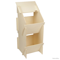 Kerbl Duo Pondoir En Bois - Ref LEGN007 - EAN 4018653730058 - Livraison rapide