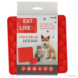Eat Slow Live Longer Lick Mat Honeycomb - Ref EATS060A - EAN 8716759605336 - Livraison rapide