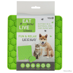 Eat Slow Live Longer Lick Mat Honeycomb - Ref EATS060E - EAN 8716759605381 - Livraison rapide