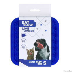 Eat Slow Live Longer Lick Mat Duo - Ref EATS062C - EAN 8716759632516 - Livraison rapide