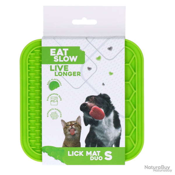 Eat Slow Live Longer Lick Mat Duo - Ref EATS062E - EAN 8716759632530 - Livraison rapide