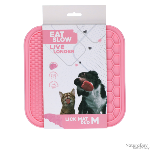 Eat Slow Live Longer Lick Mat Duo - Ref EATS062GB - EAN 8716759637337 - Livraison rapide