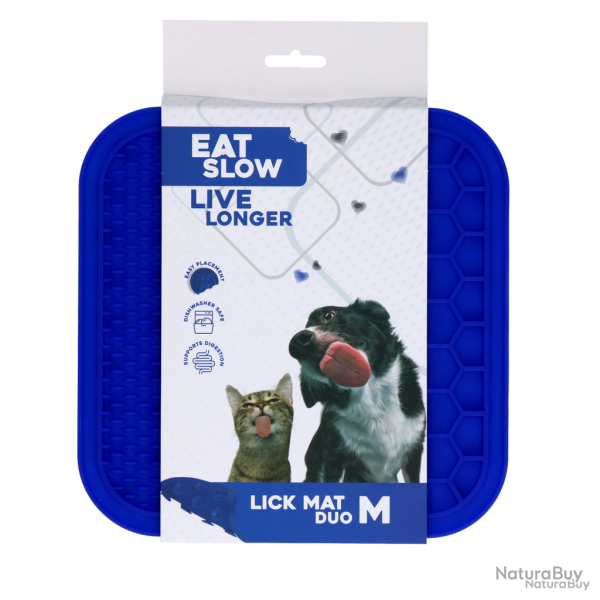 Eat Slow Live Longer Lick Mat Duo - Ref EATS062GC - EAN 8716759637320 - Livraison rapide