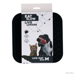 Eat Slow Live Longer Lick Mat Duo - Ref EATS062GD - EAN 8716759637313 - Livraison rapide