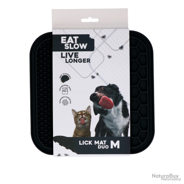 Eat Slow Live Longer Lick Mat Duo - Ref EATS062GD - EAN 8716759637313 - Livraison rapide