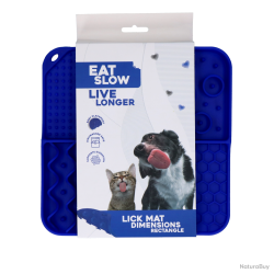 Eat Slow Live Longer Lick Mat Dimensions Rectangle - Ref EATS063C - EAN 8716759632615 - Livraison ra