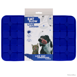 Eat Slow Live Longer Lick Mat Dimensions Flower - Ref EATS063Q - EAN 8716759637122 - Livraison rapid