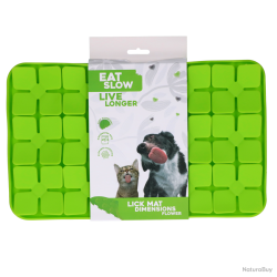 Eat Slow Live Longer Lick Mat Dimensions Flower - Ref EATS063R - EAN 8716759637139 - Livraison rapid